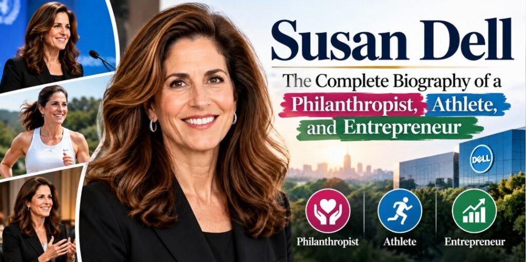 Susan Dell: The Complete Biography of a Philanthropist, Athlete, and Entrepreneur